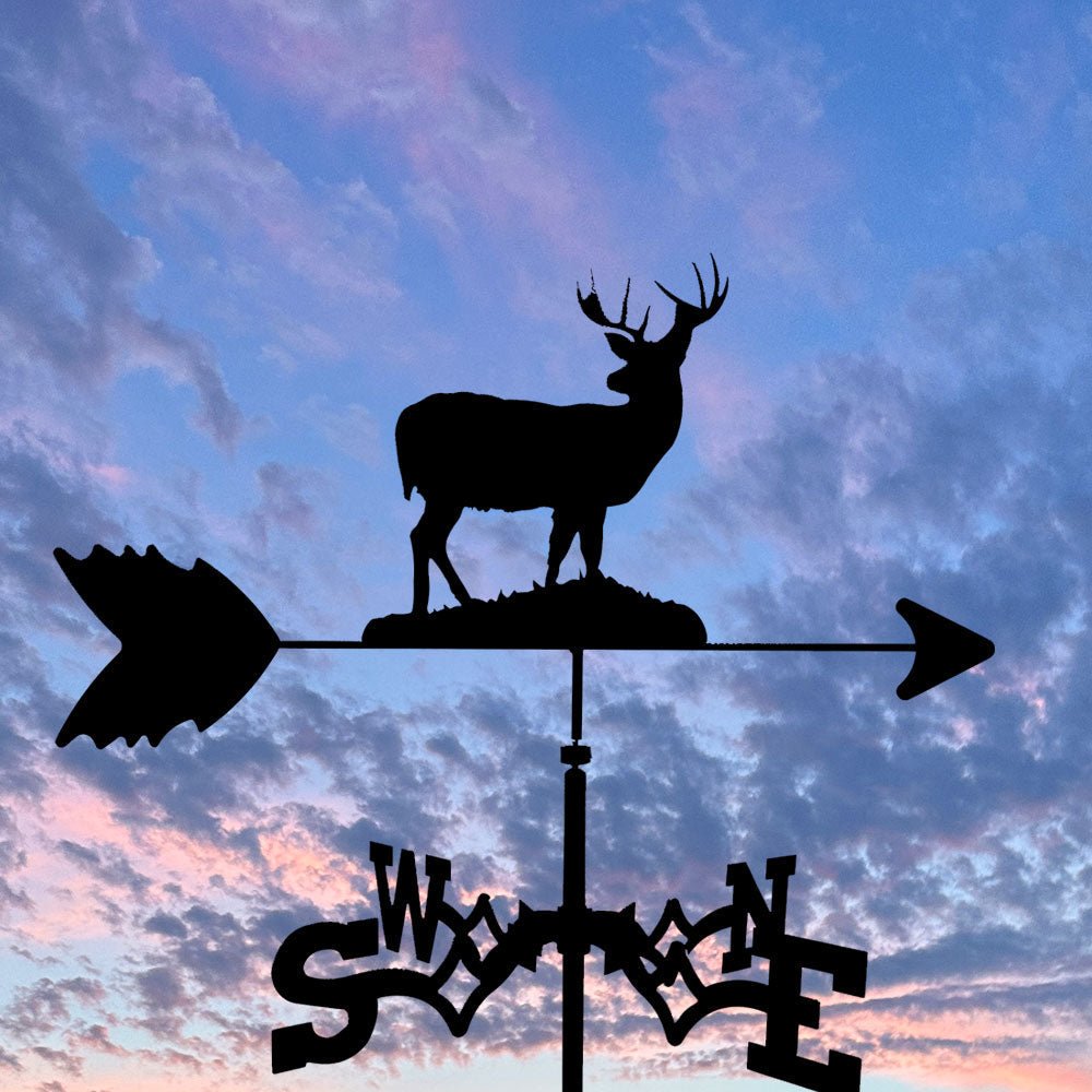 Deer Stainless Steel Weathervane - MISSIRON
