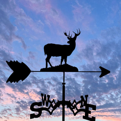 Deer Stainless Steel Weathervane - MISSIRON