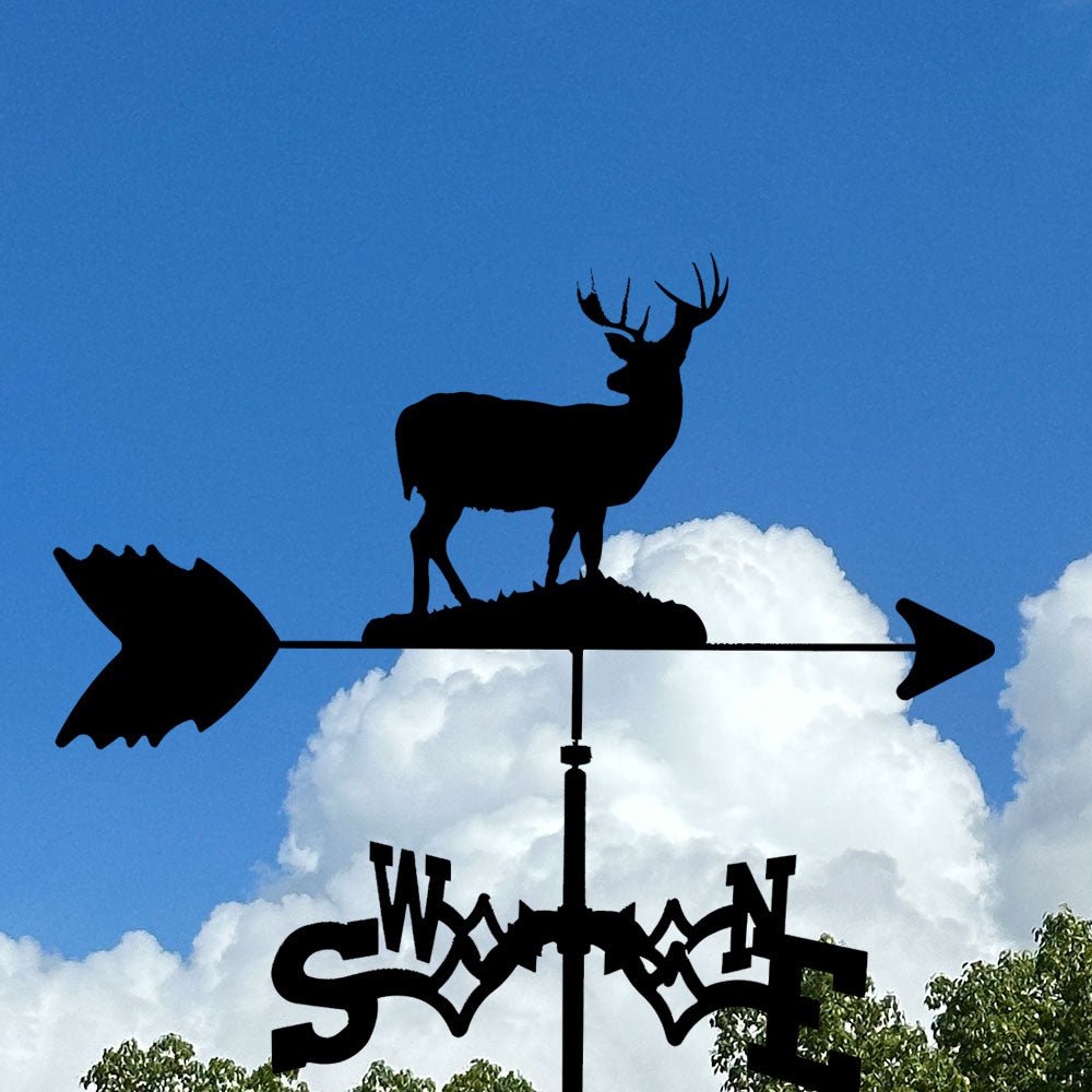 Deer Stainless Steel Weathervane - MISSIRON