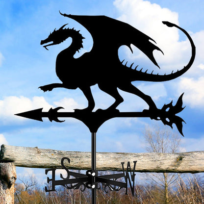 Dragon Stainless Steel Weathervane - MISSIRON
