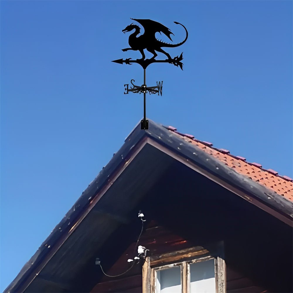 Dragon Stainless Steel Weathervane - MISSIRON