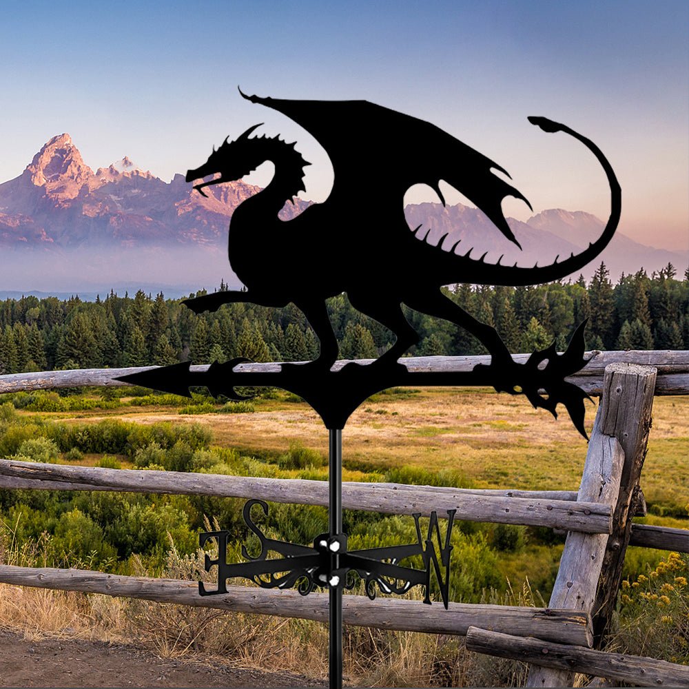 Dragon Stainless Steel Weathervane - MISSIRON