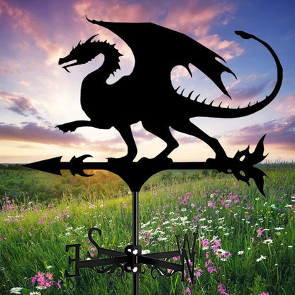 Dragon Stainless Steel Weathervane - MISSIRON