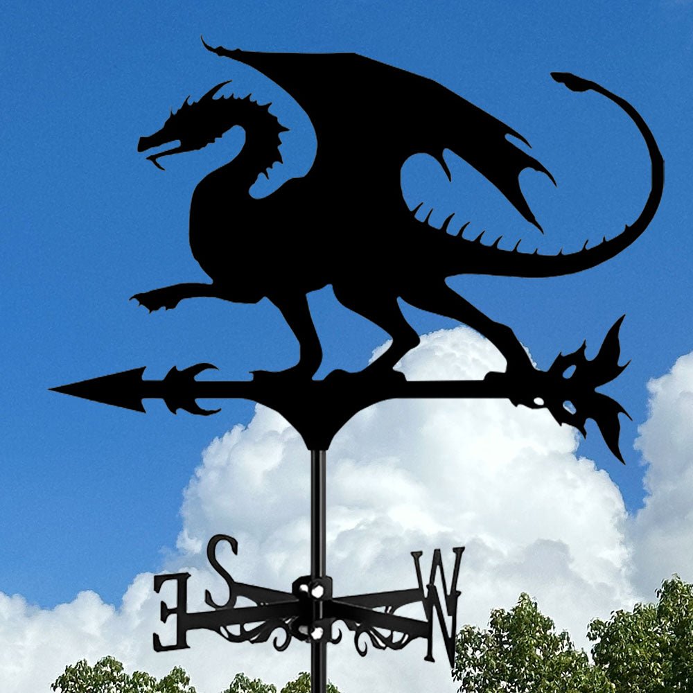 Dragon Stainless Steel Weathervane - MISSIRON