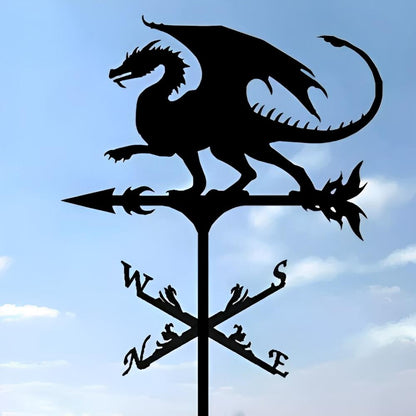 Dragon Stainless Steel Weathervane - MISSIRON