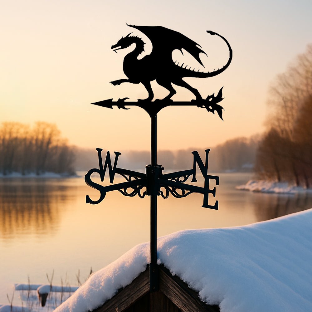 Dragon Stainless Steel Weathervane - MISSIRON