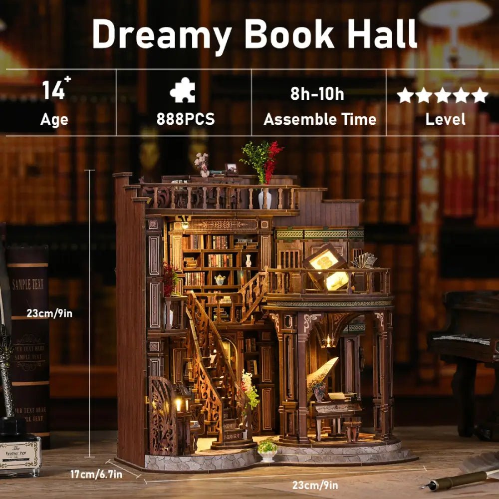 Dreamy Book Hall Puzzle - MISSIRON