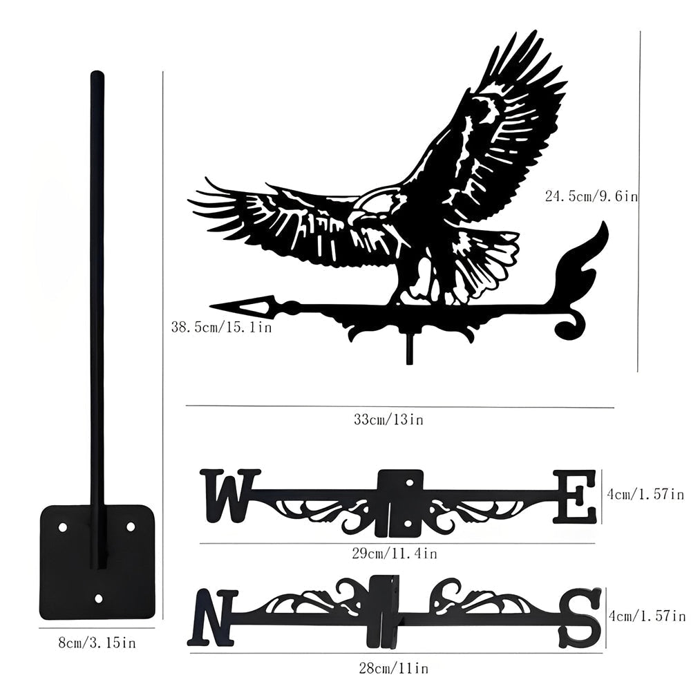 Eagle Stainless Steel Weathervane - MISSIRON