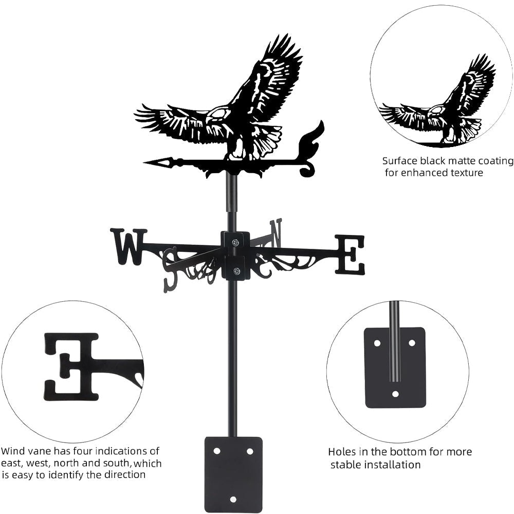 Eagle Stainless Steel Weathervane - MISSIRON