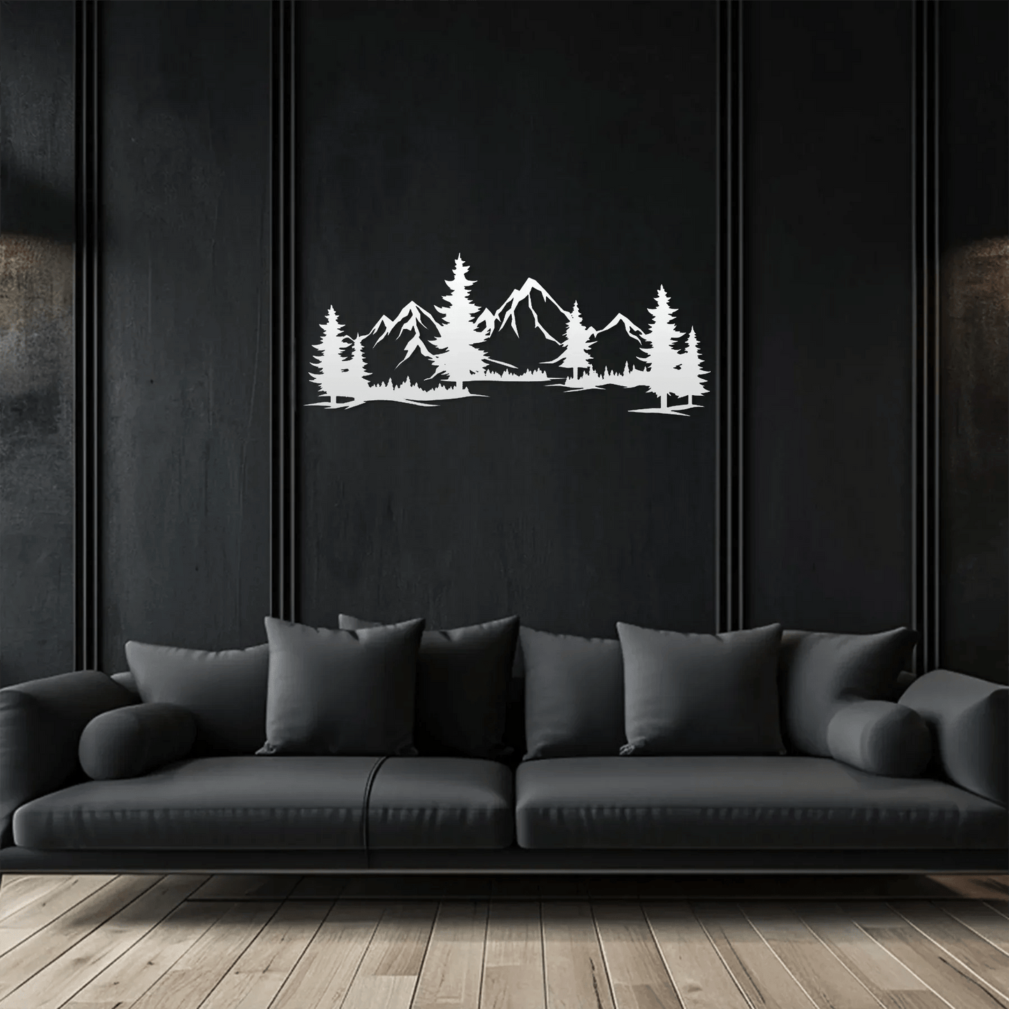 Evergreen Peaks Wall Art - MISSIRON
