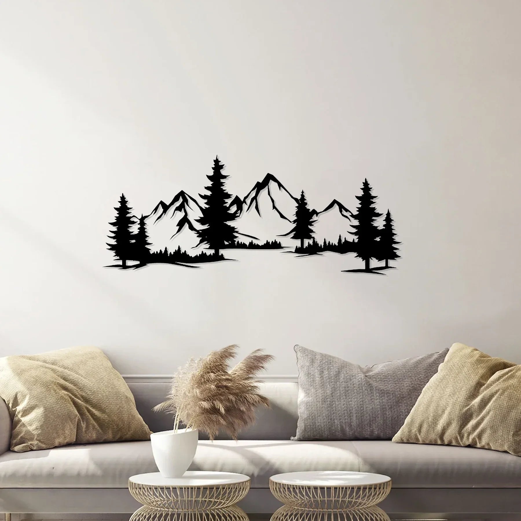 Evergreen Peaks Wall Art - MISSIRON