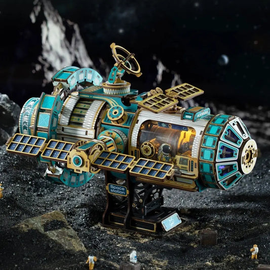 The Celestial Prism Space Station MISS IRON