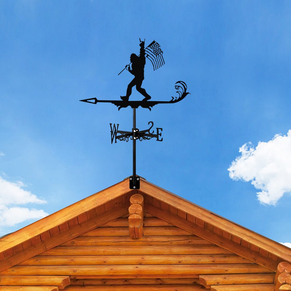 Flag Bigfoot Stainless Steel Weathervane - MISSIRON