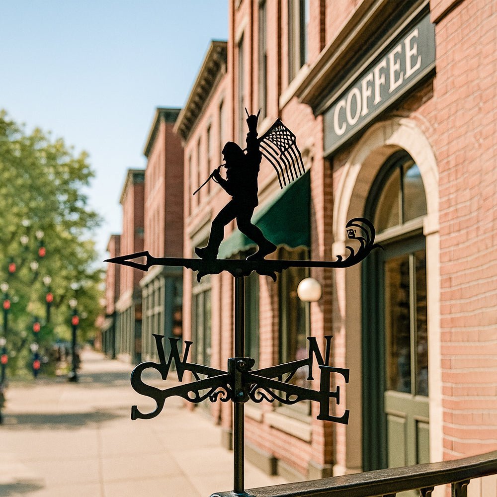 Flag Bigfoot Stainless Steel Weathervane - MISSIRON