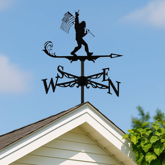 Flag Bigfoot Stainless Steel Weathervane - MISSIRON
