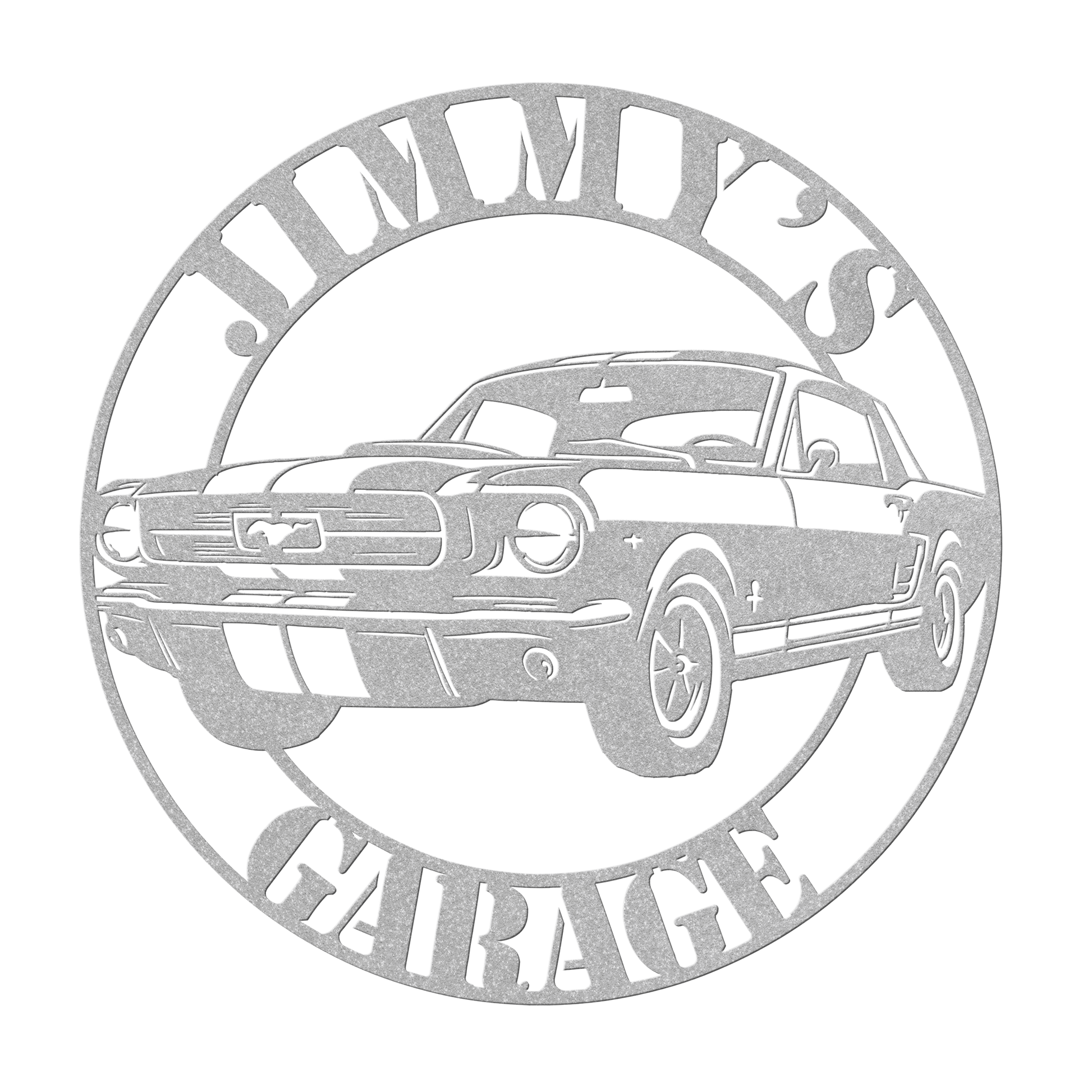 Ford Mustang Metal Sign - MISSIRON