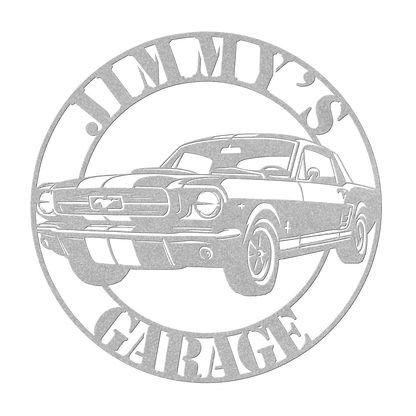 Ford Mustang Metal Sign - MISSIRON