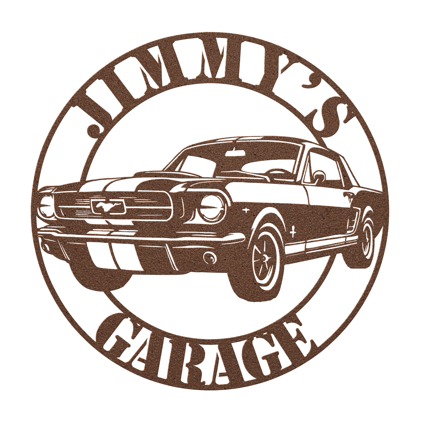 Ford Mustang Metal Sign - MISSIRON