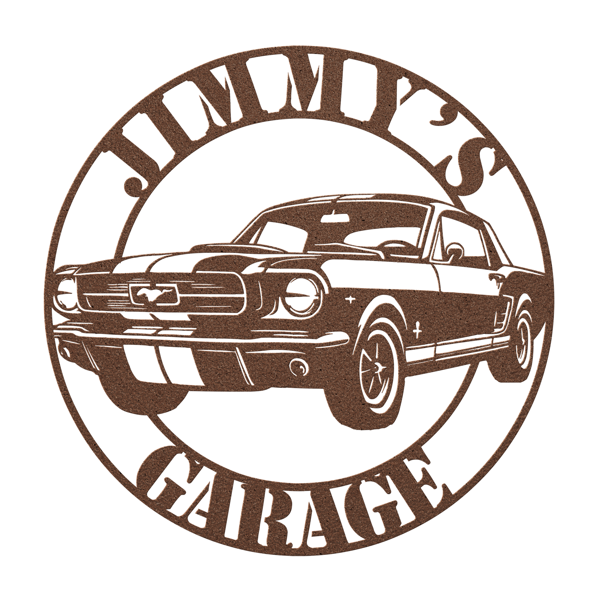 Ford Mustang Metal Sign - MISSIRON