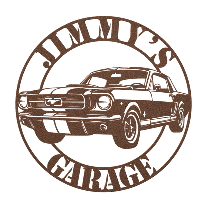 Ford Mustang Metal Sign - MISSIRON