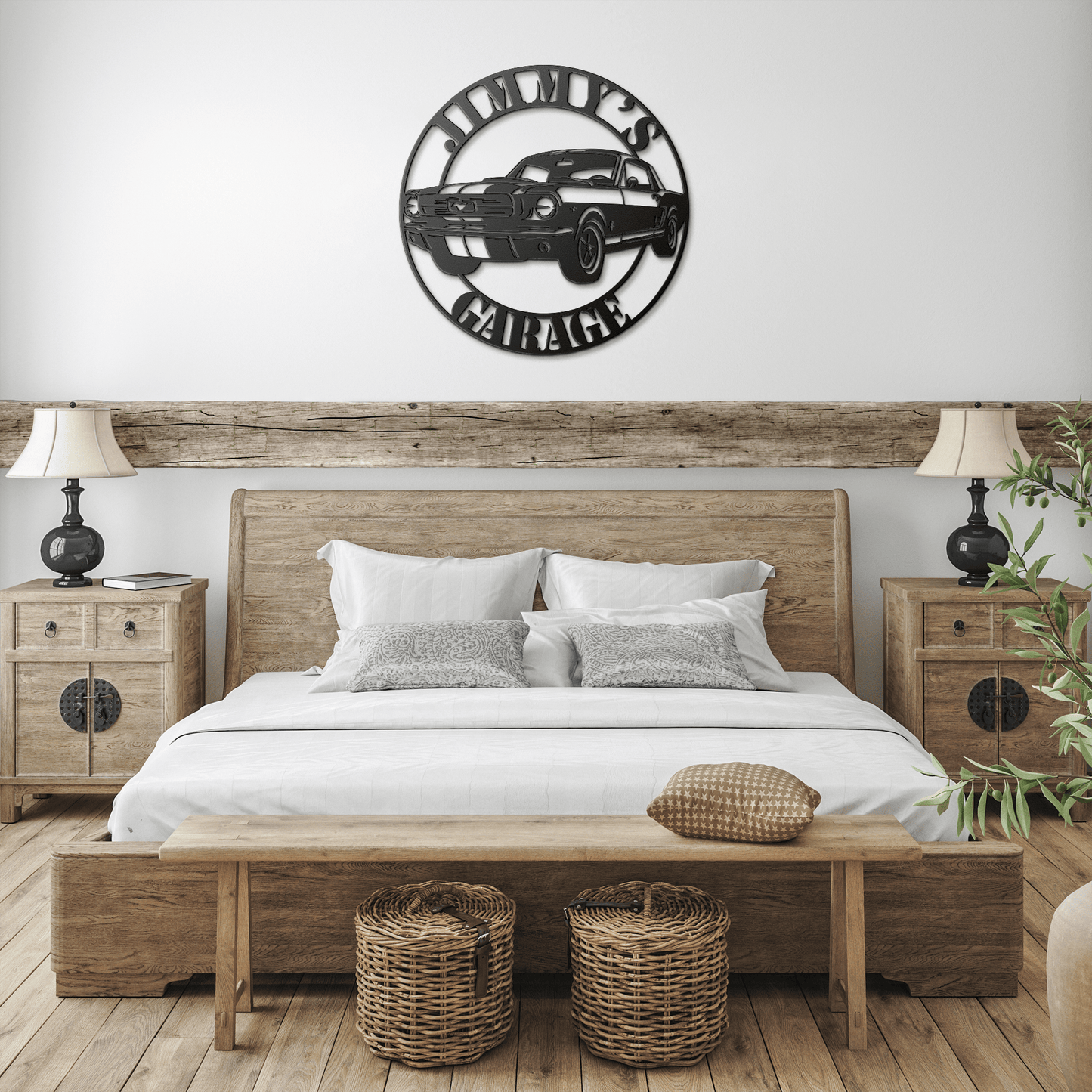 Ford Mustang Metal Sign - MISSIRON