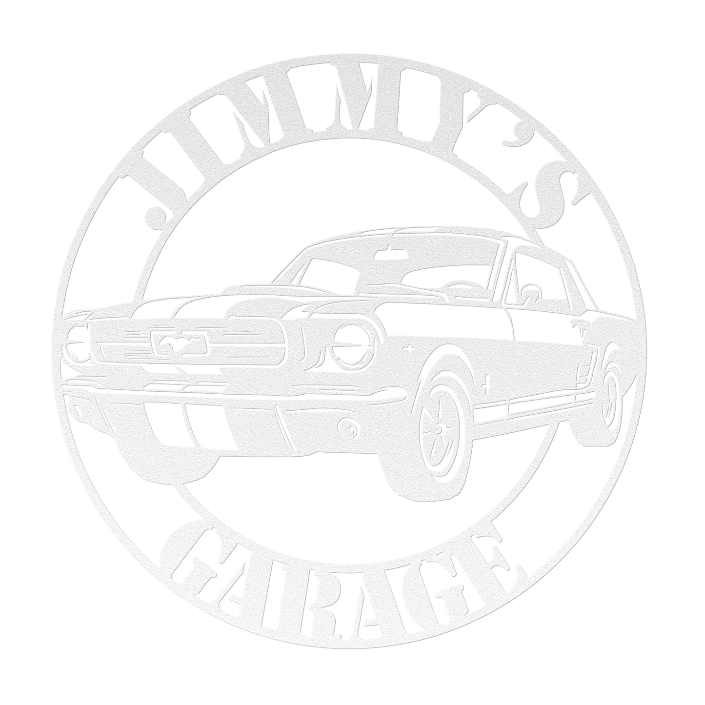 Ford Mustang Metal Sign - MISSIRON