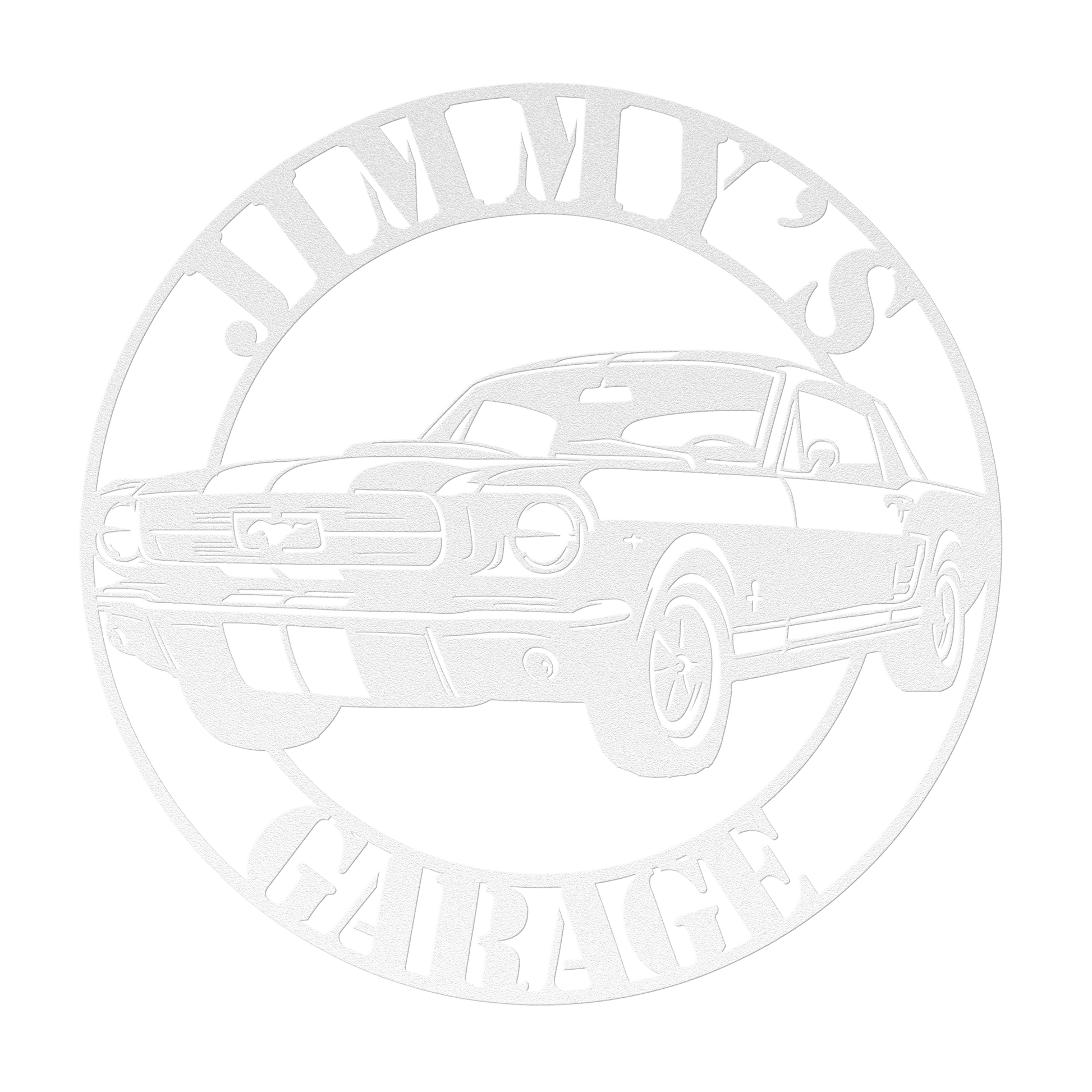 Ford Mustang Metal Sign - MISSIRON