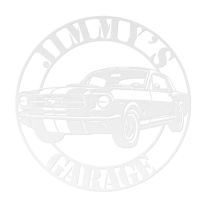 Ford Mustang Metal Sign - MISSIRON