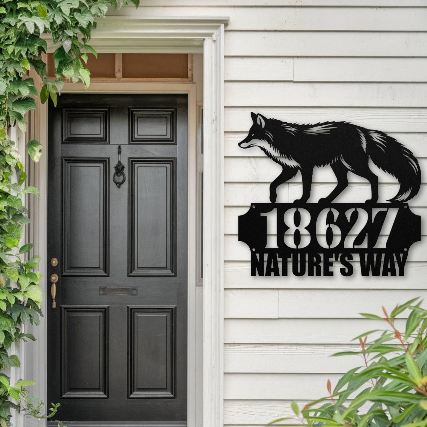 Foxy Address Sign - MISSIRON