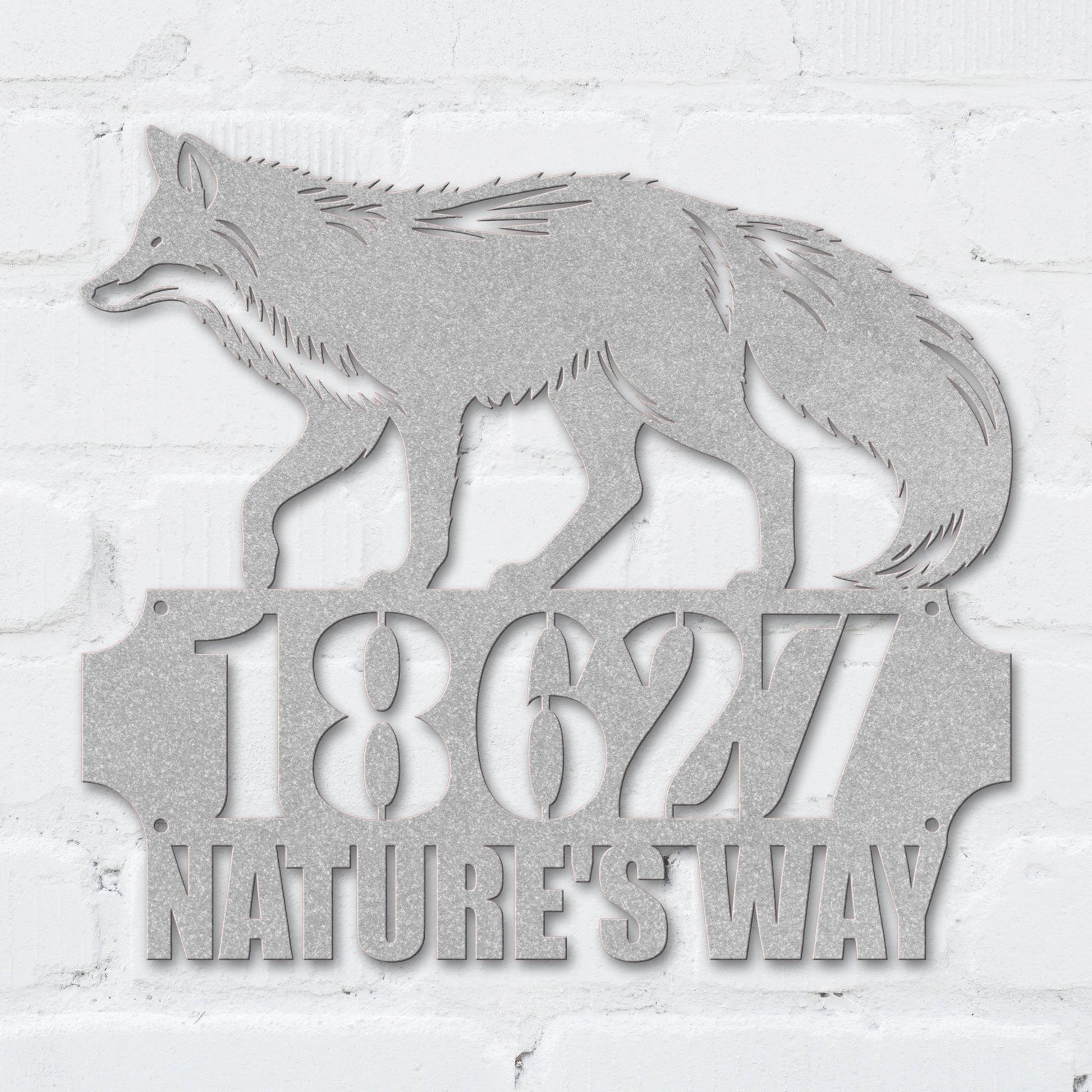 Foxy Address Sign - MISSIRON