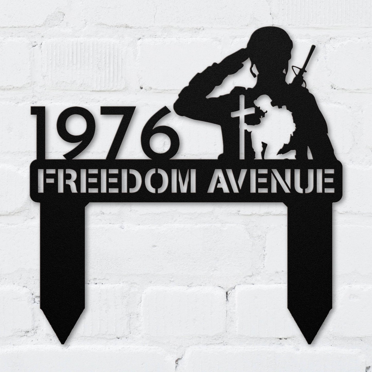 Freedom Address Sign - MISSIRON