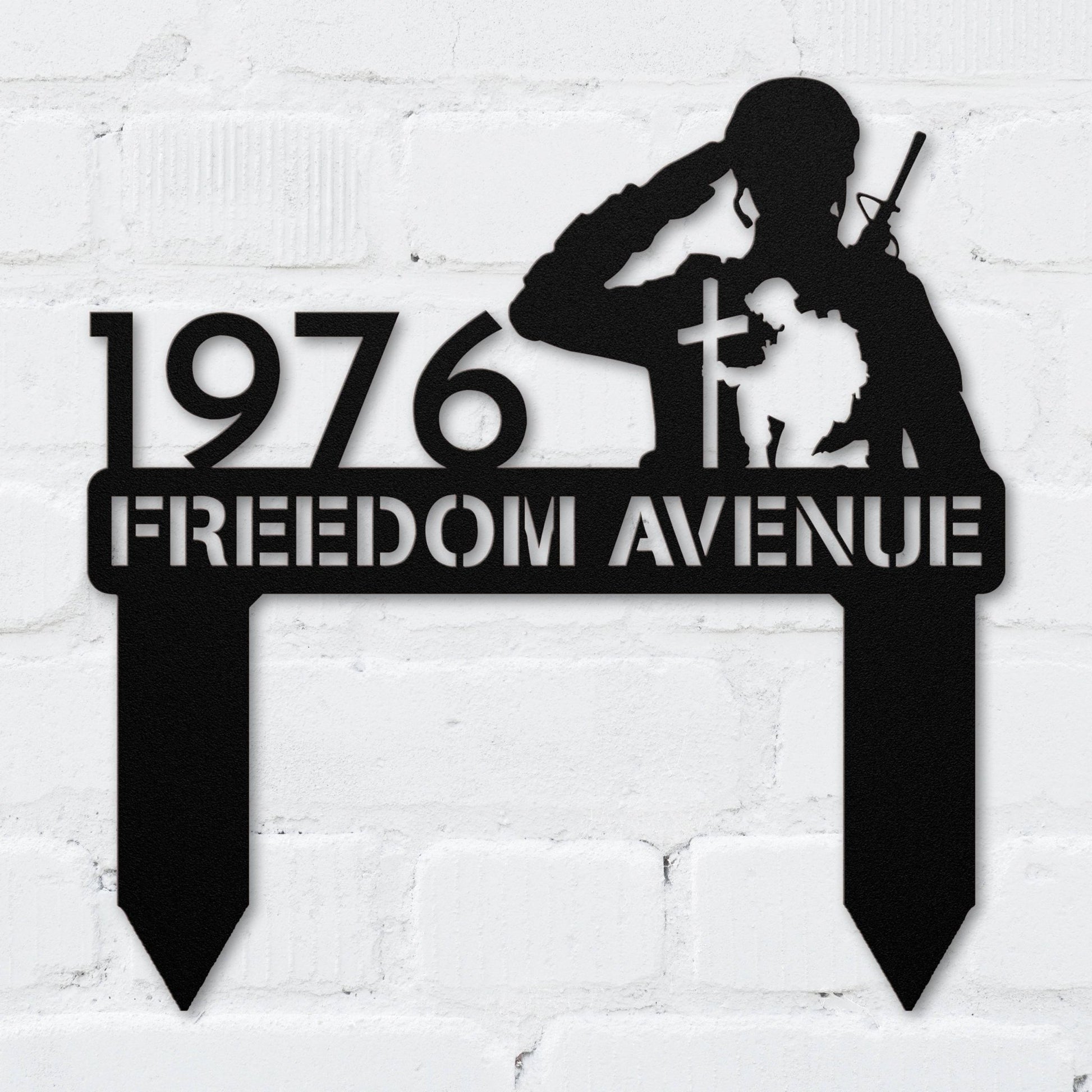 Freedom Address Sign - MISSIRON