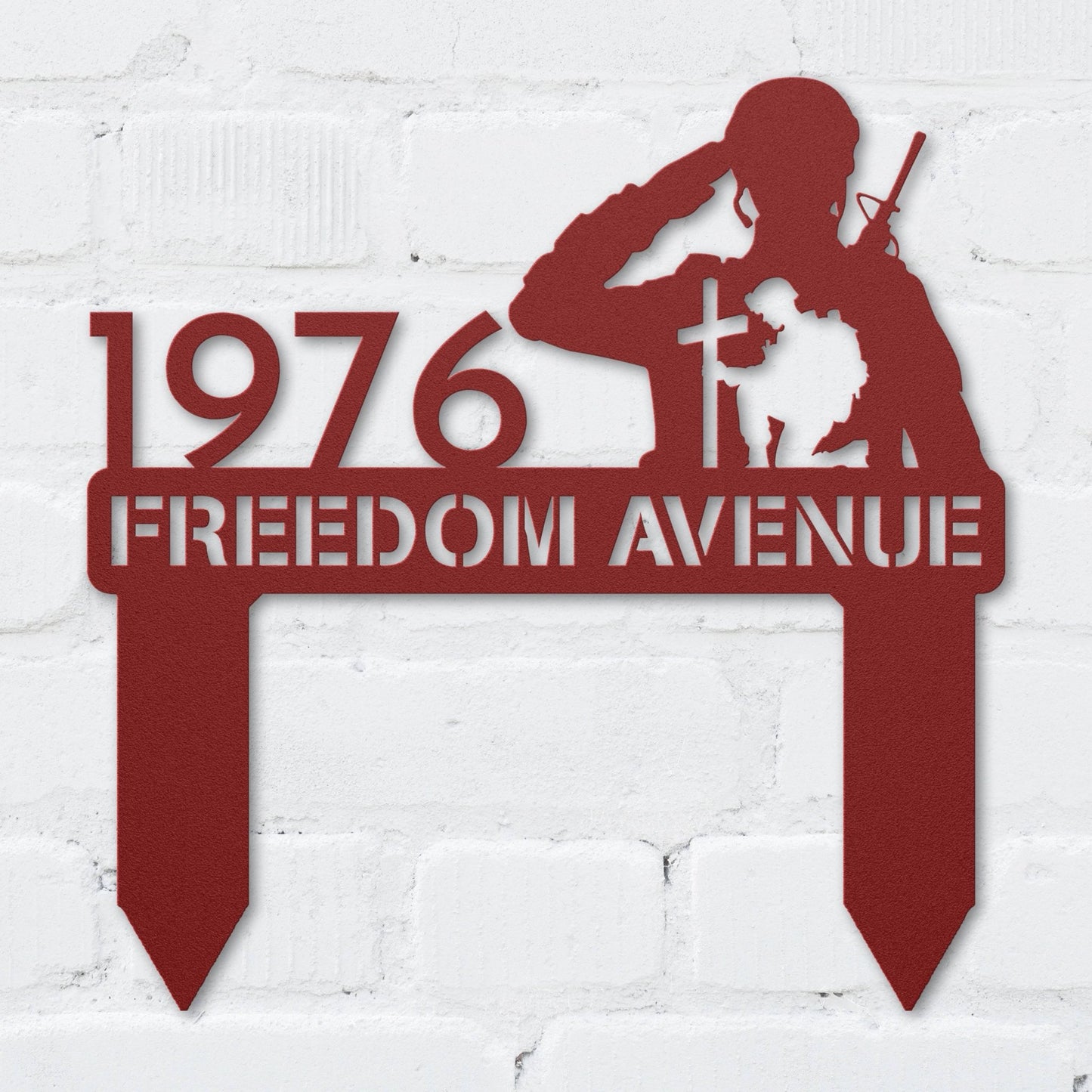 Freedom Address Sign - MISSIRON