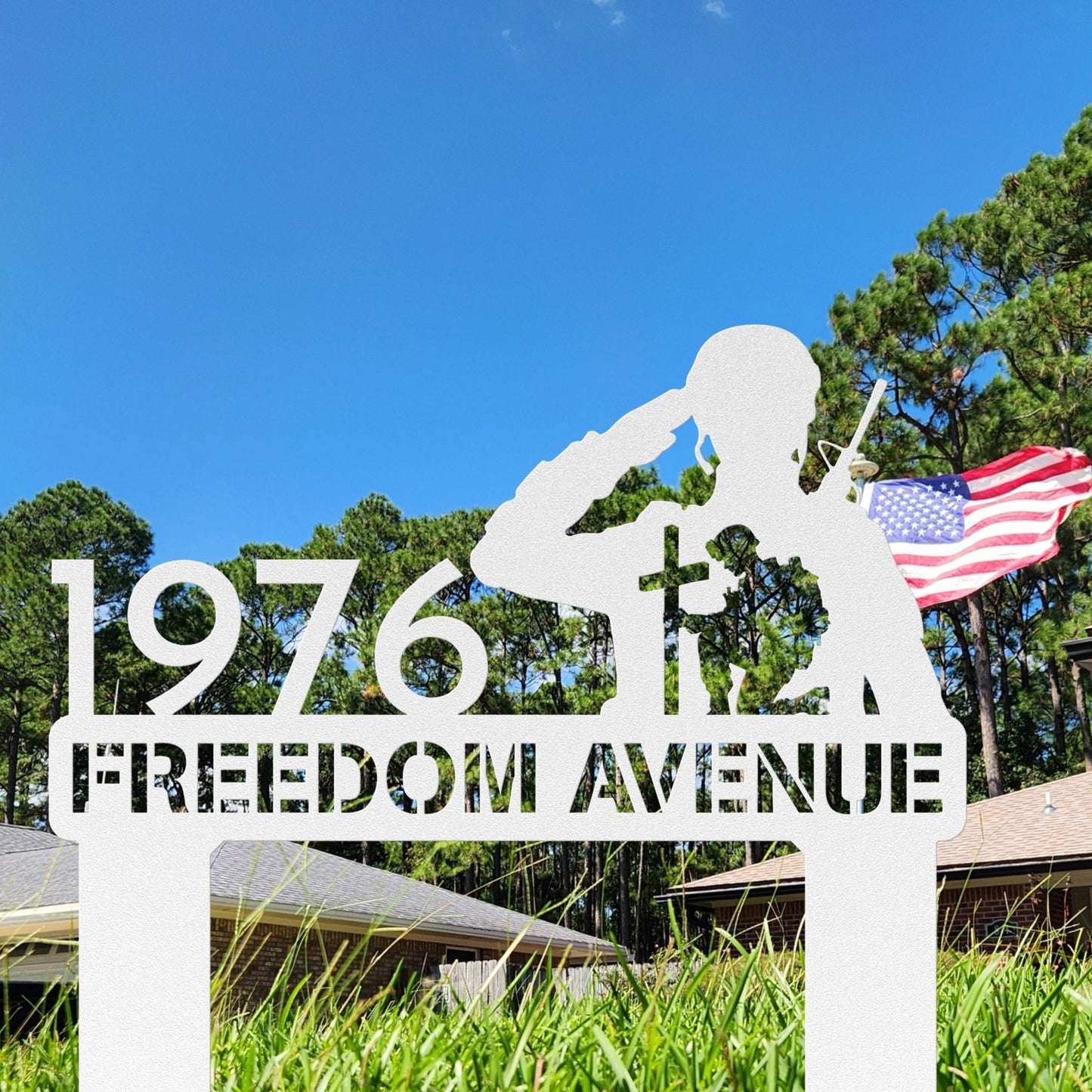 Freedom Address Sign - MISSIRON