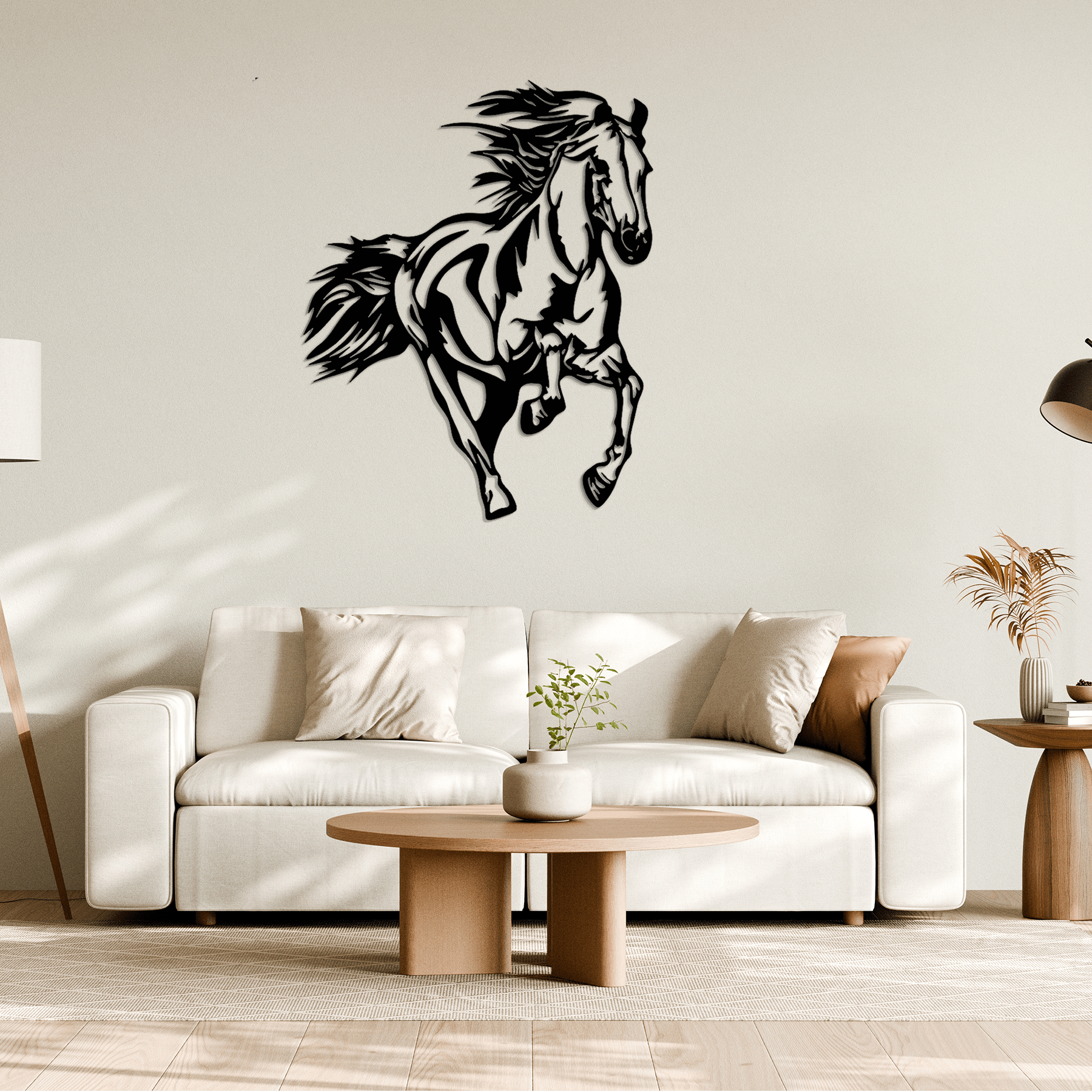 Galloping Horse Wall Art - MISSIRON