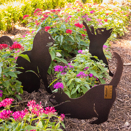 Garden Art - Cats 3 Pack - MISSIRON
