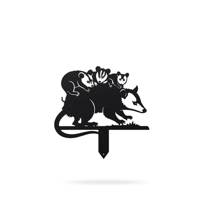 Garden Art - Opossums Garden Stake Set - MISSIRON
