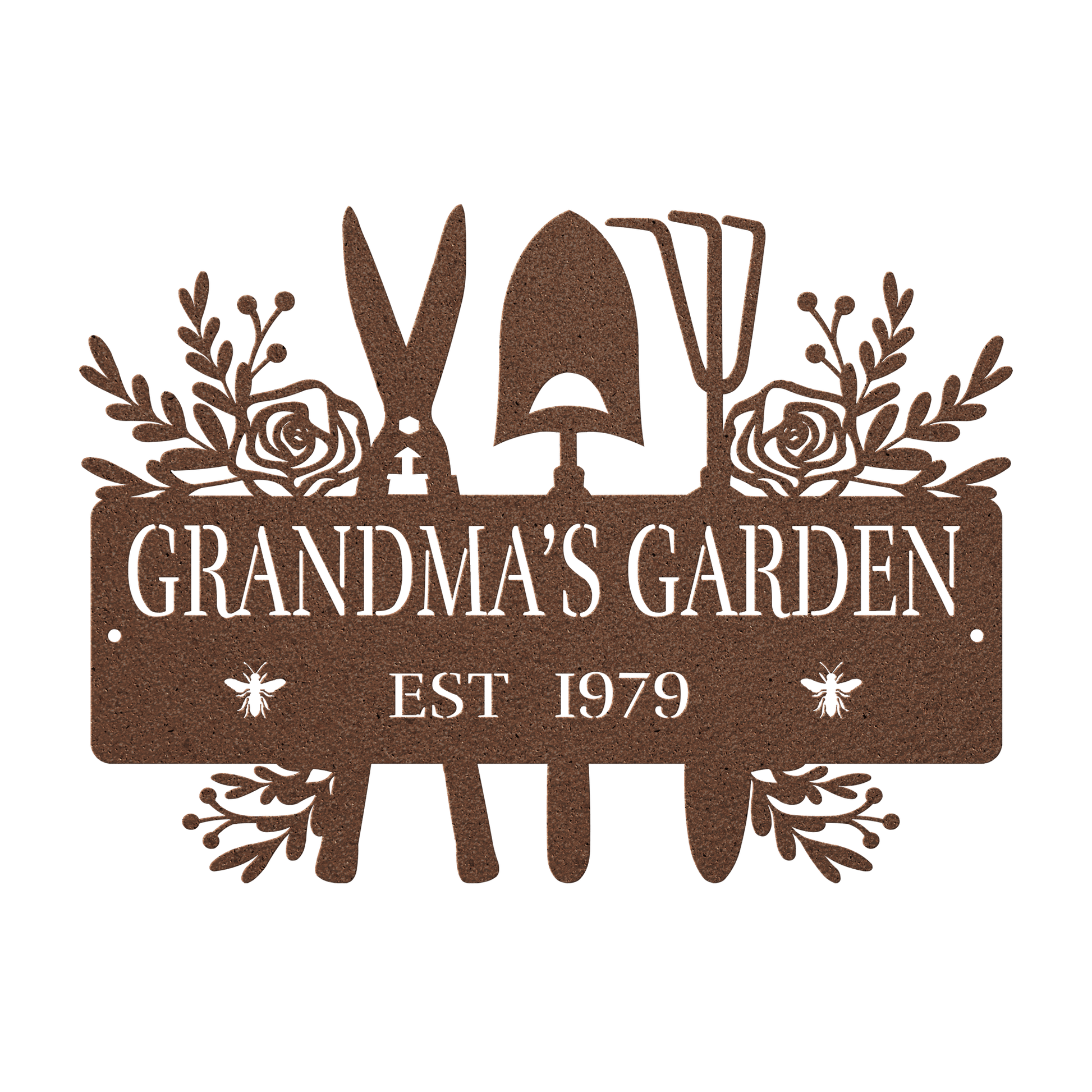 Garden Tools Metal Sign - MISSIRON