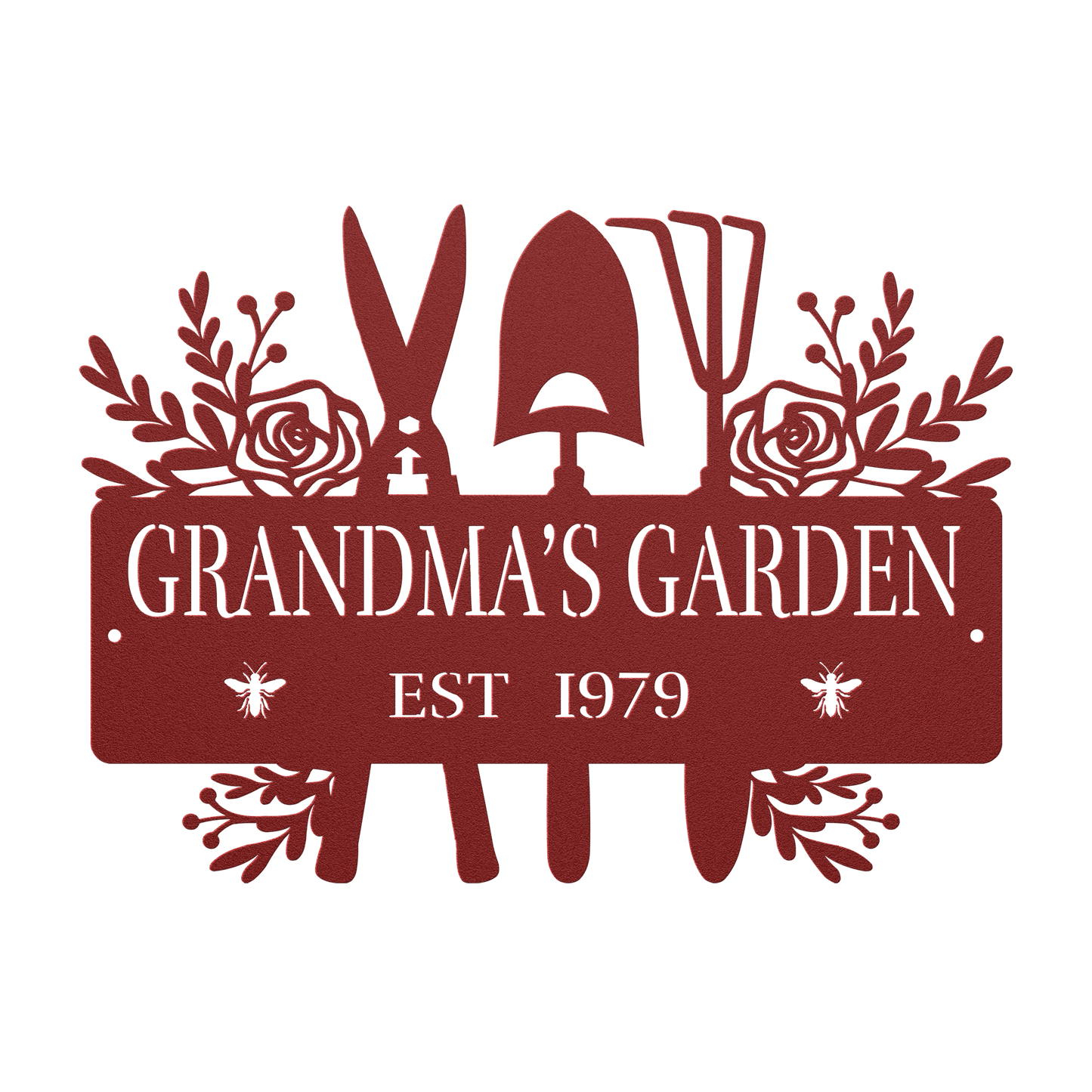 Garden Tools Metal Sign - MISSIRON