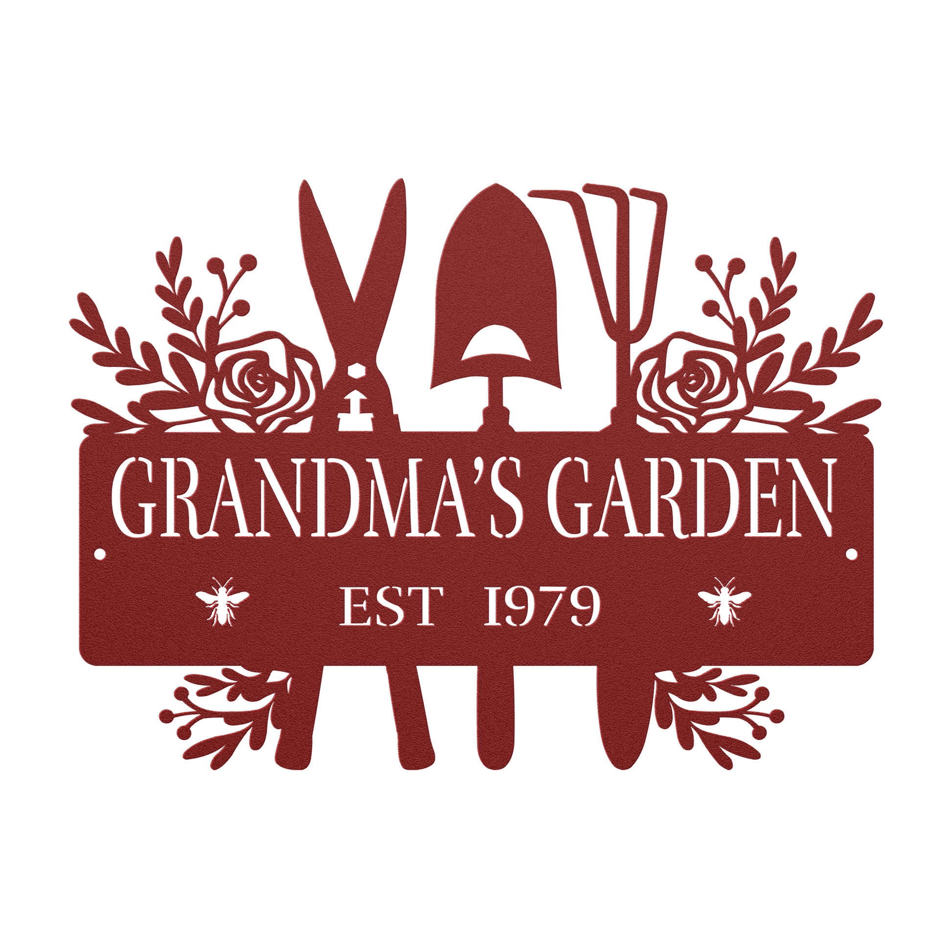 Garden Tools Metal Sign - MISSIRON