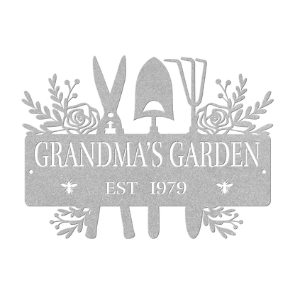 Garden Tools Metal Sign - MISSIRON
