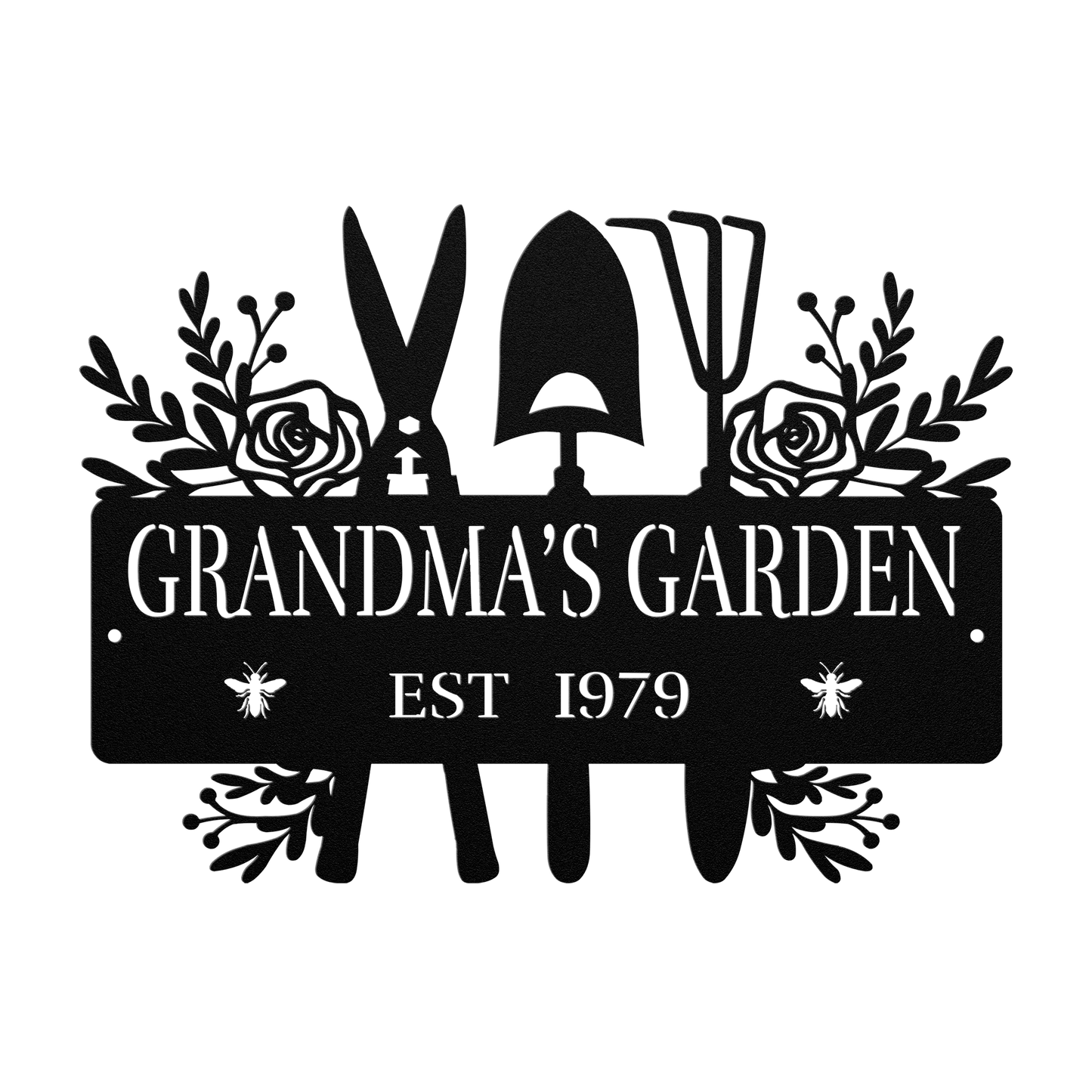 Garden Tools Metal Sign - MISSIRON