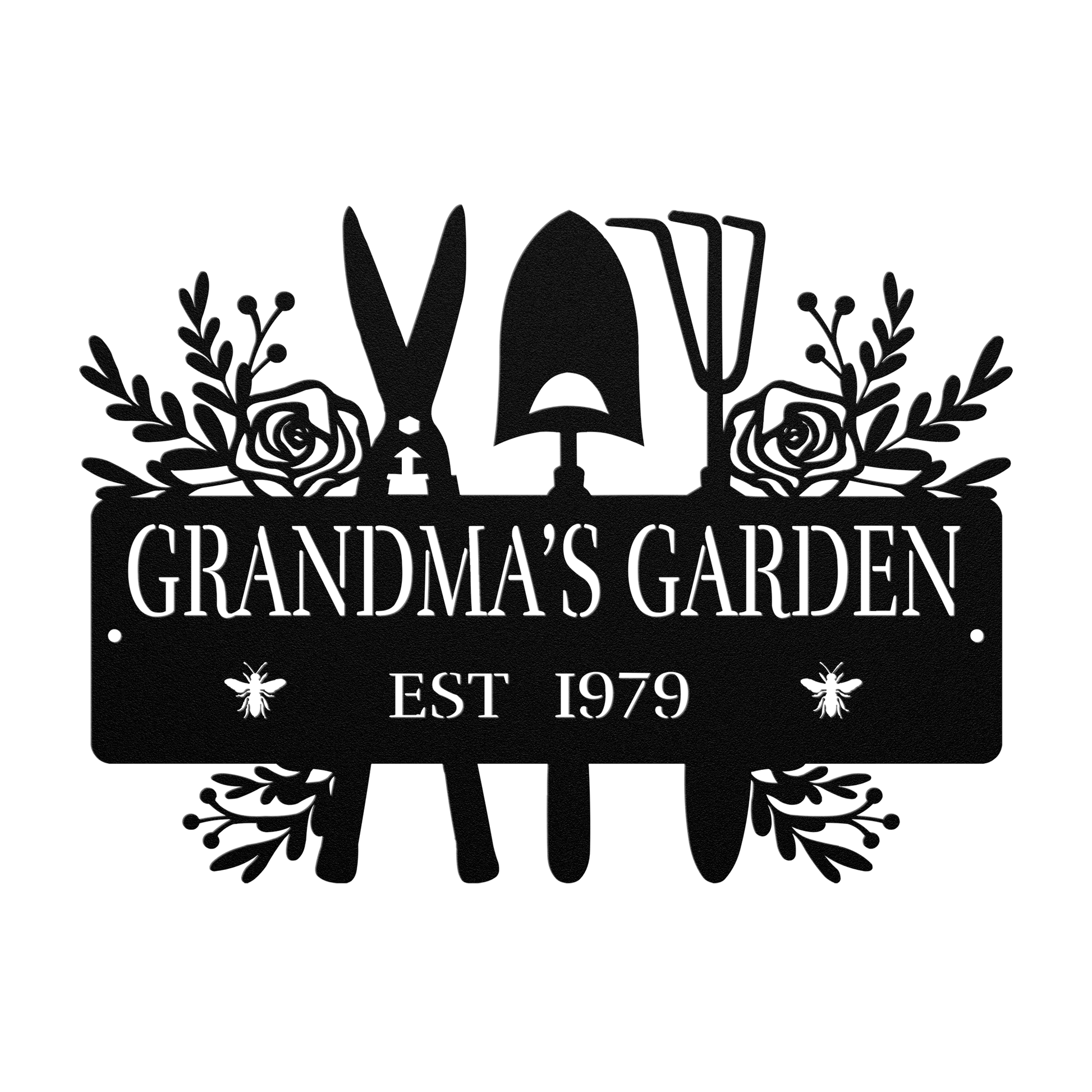 Garden Tools Metal Sign - MISSIRON