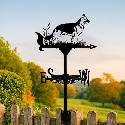 German Shepherd Stainless Steel Weathervane - MISSIRON