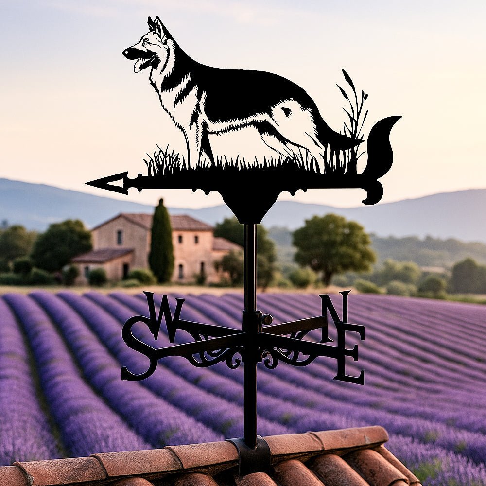 German Shepherd Stainless Steel Weathervane - MISSIRON