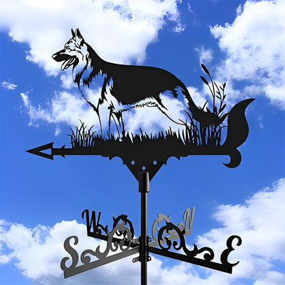 German Shepherd Stainless Steel Weathervane - MISSIRON