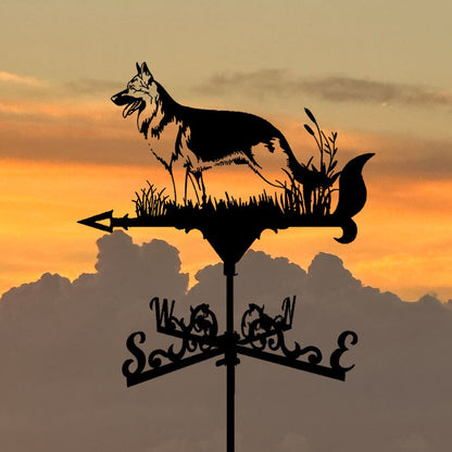German Shepherd Stainless Steel Weathervane - MISSIRON