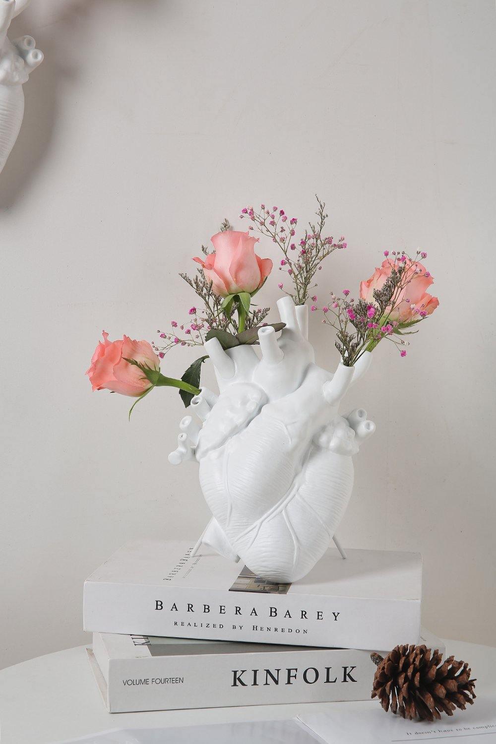 Heart - Shaped Ceramic Vase - MISSIRON