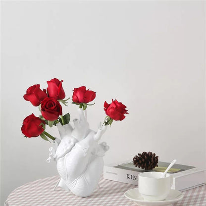 Heart - Shaped Ceramic Vase - MISSIRON