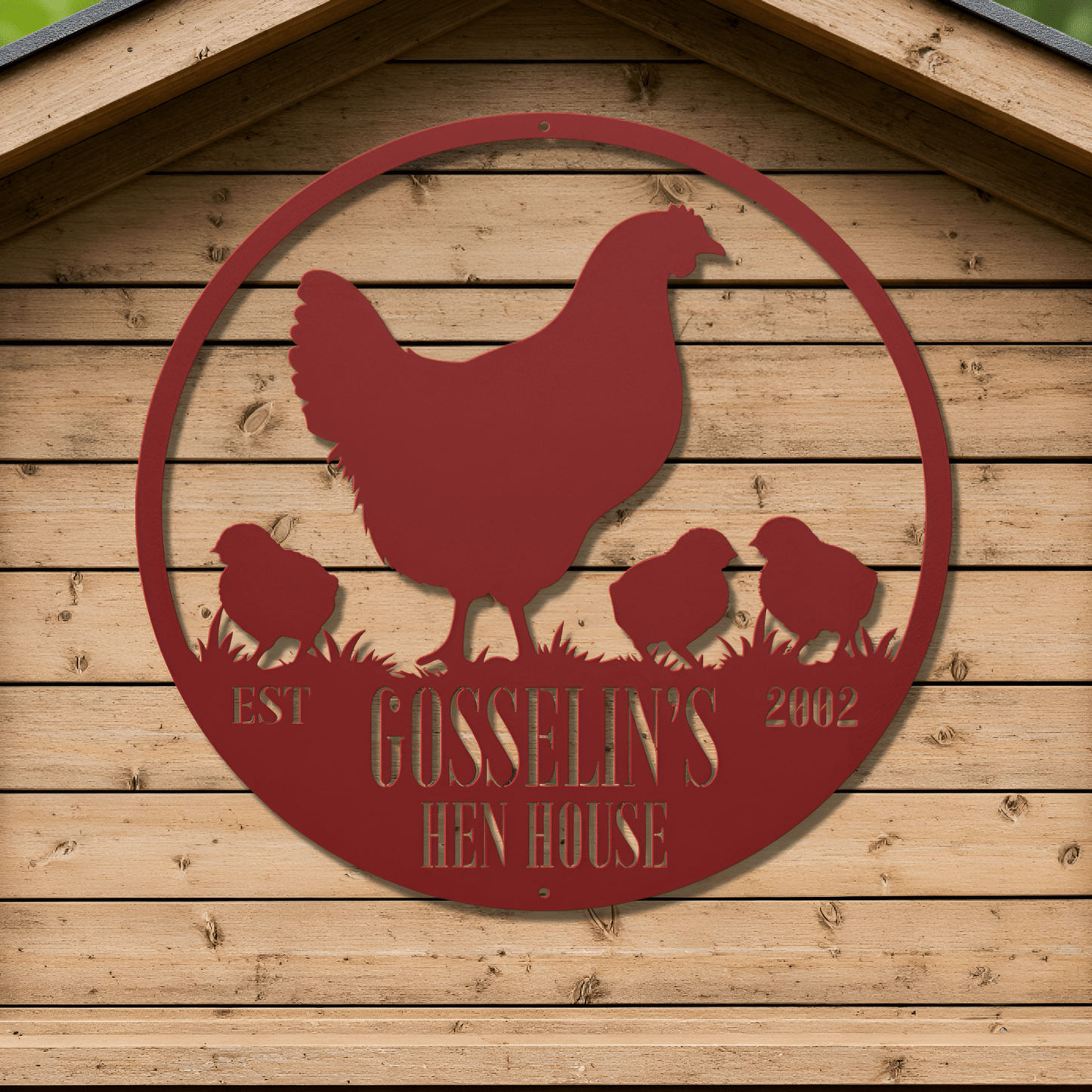 Hen House Metal Sign - MISSIRON